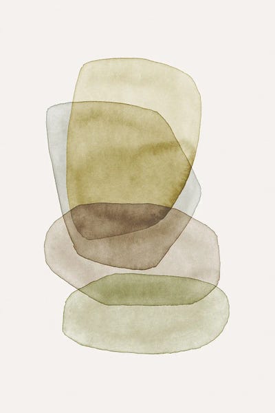 Watercolor Abstractions I by Nouveau Prints framed wall art