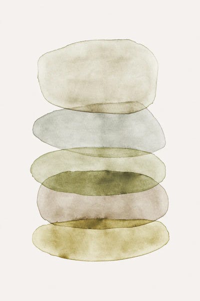 Watercolor Abstractions IV by Nouveau Prints canvas print