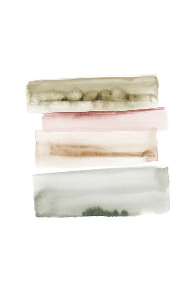 Minimaluxe: Watercolor Brush Strokes II by Nouveau Prints
