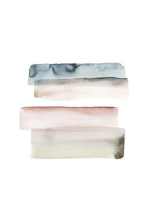 Watercolor Brush Strokes III by Nouveau Prints canvas print