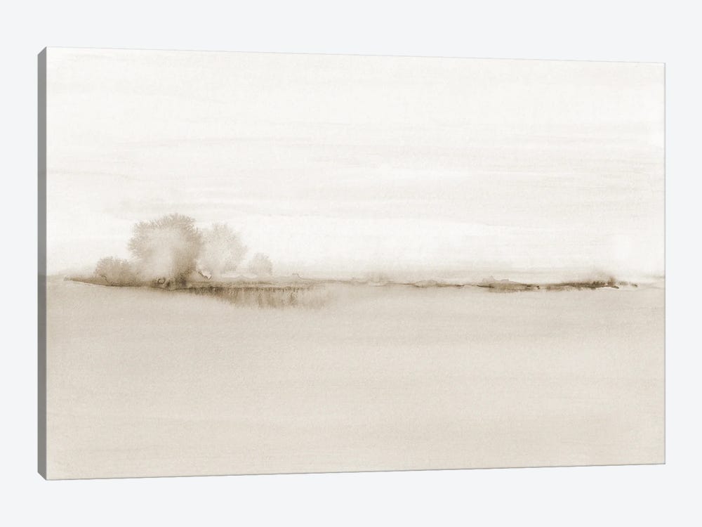 Minimalist Sepia Horizon View by Nouveau Prints 1-piece Art Print