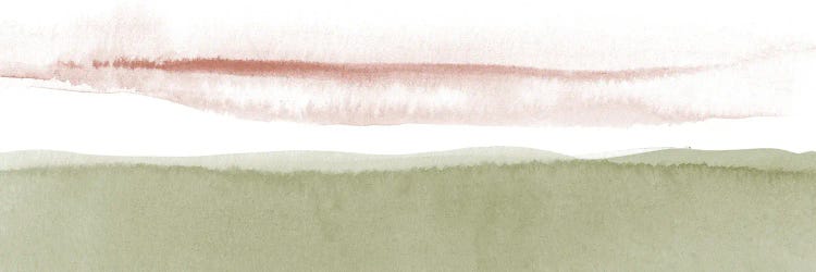 Greeny Fields - Panoramic by Nouveau Prints wall art