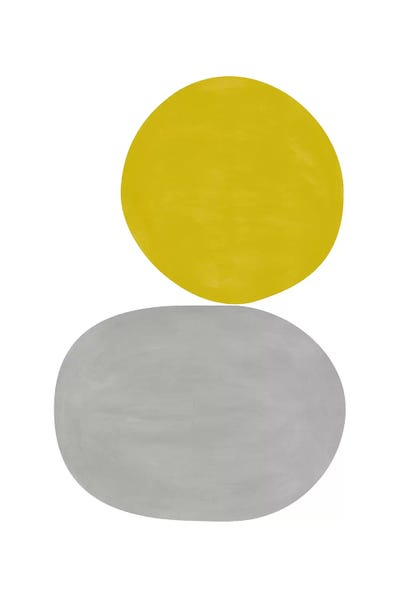 Zen Bedroom: Gouache Abstraction III by Nouveau Prints