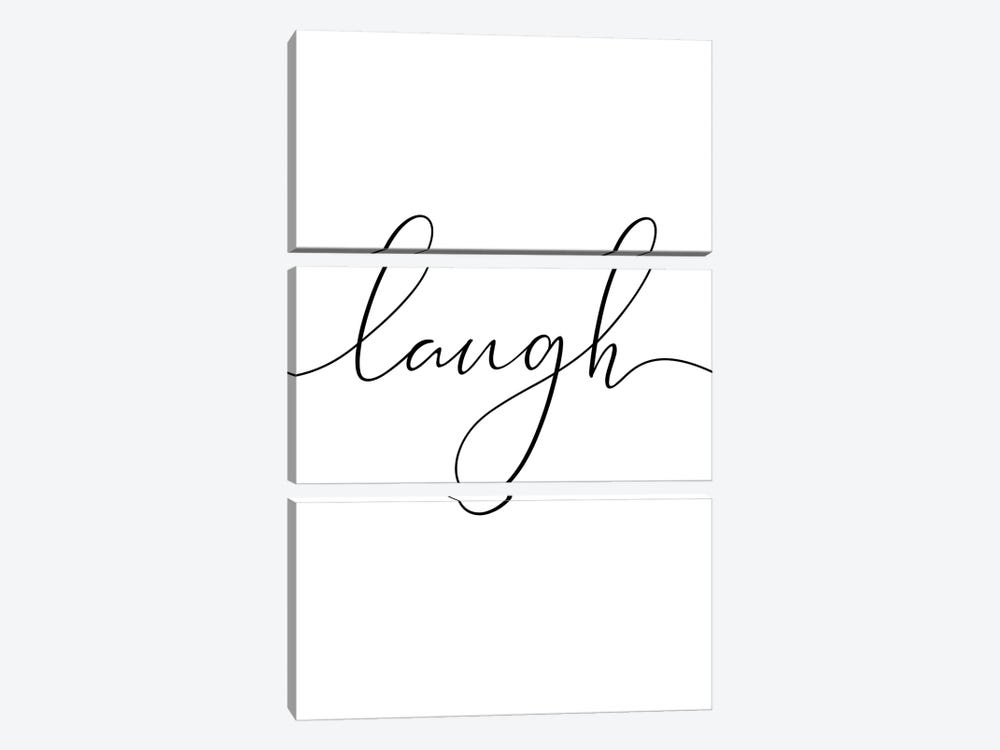 Laugh by Nouveau Prints 3-piece Canvas Art