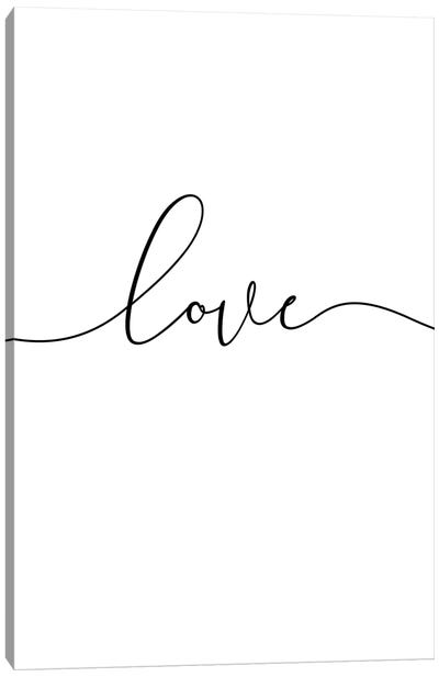 Love Canvas Art Print - Home for the Holidays