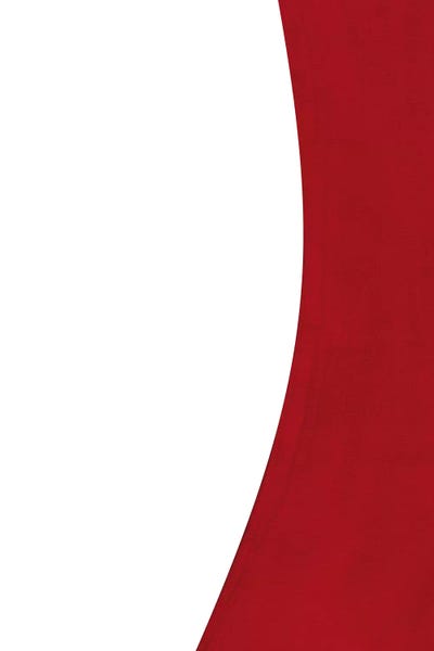 Abstract Shapes & Patterns: Minimal Red I by Nouveau Prints