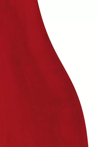 Abstract Shapes & Patterns: Minimal Red II by Nouveau Prints