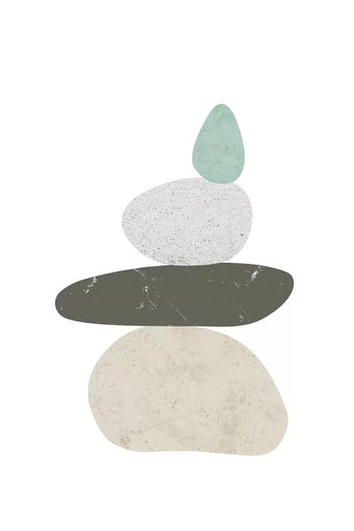 Nouveau Prints: Pebbles III by Nouveau Prints