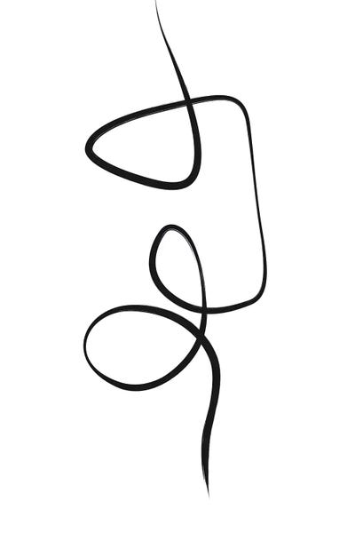 Black & White: Traces II by Nouveau Prints