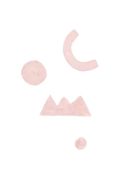 The Cut Outs Collection: Watercolor Abstract Composition III by Nouveau Prints