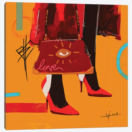 Love Bag - To Be Updated Canvas Print #NUW22} by NUWARHOL™ Canvas Wall Art