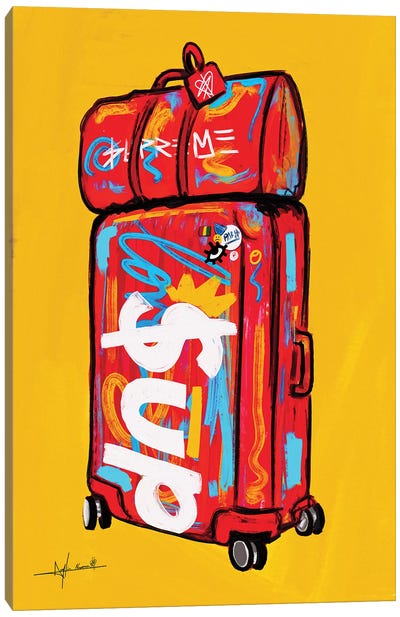 Supreme Luggage I Canvas Art Print - Streetwear