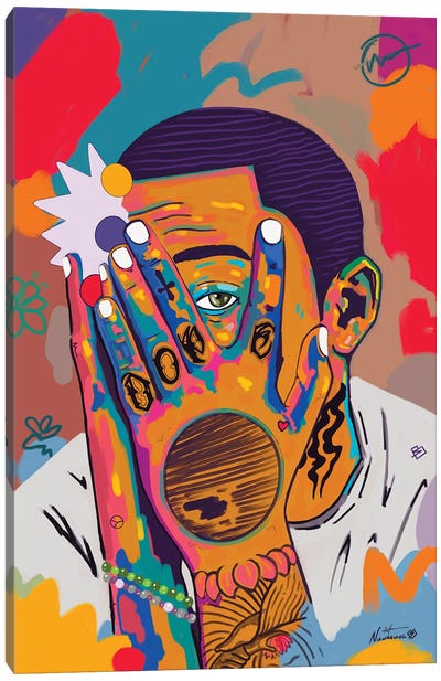 Mac Miller Rip Canvas Art Print - Rap & Hip-Hop Art