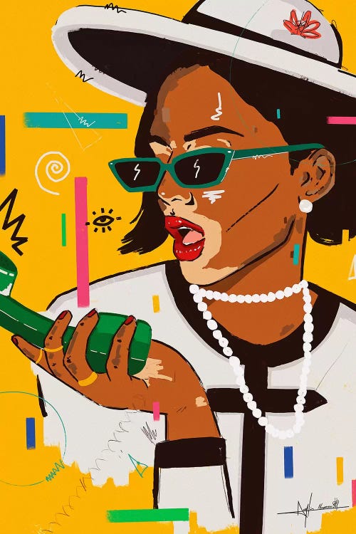 Coco - Giving Orders by NUWARHOL™ wall art