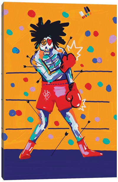 Good Fight Canvas Art Print - Boxing Art