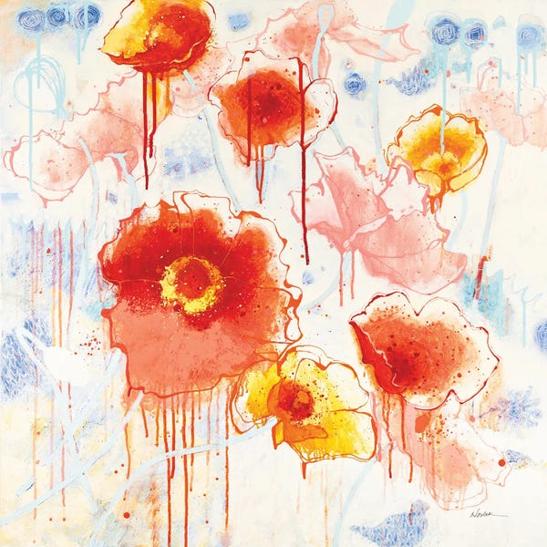 Shirley Novak: Playin With Poppies by Shirley Novak