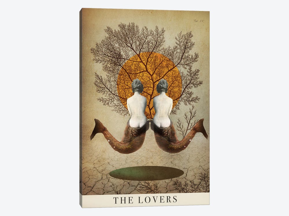 The Lovers by Nika Novich 1-piece Canvas Art