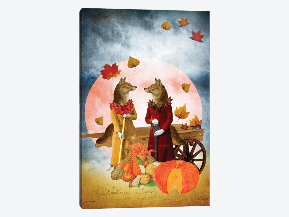 The Harvesters by Nika Novich 1-piece Canvas Art