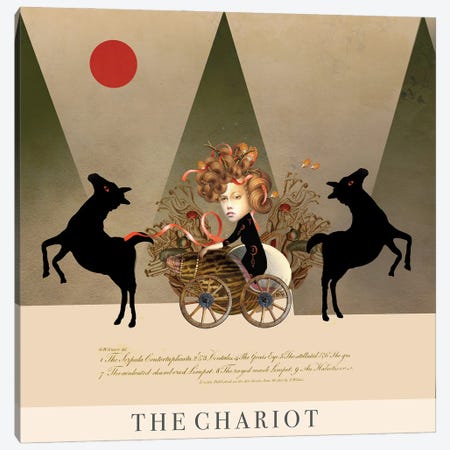 The Chariot Canvas Print #NVC62} by Nika Novich Canvas Artwork
