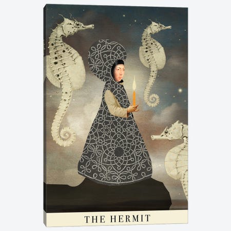 The Hermit Canvas Print #NVC64} by Nika Novich Canvas Art Print