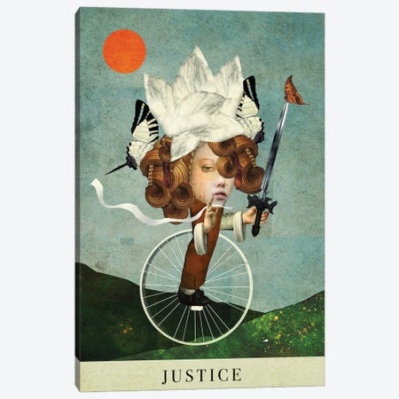 Justice Canvas Print #NVC65} by Nika Novich Canvas Print