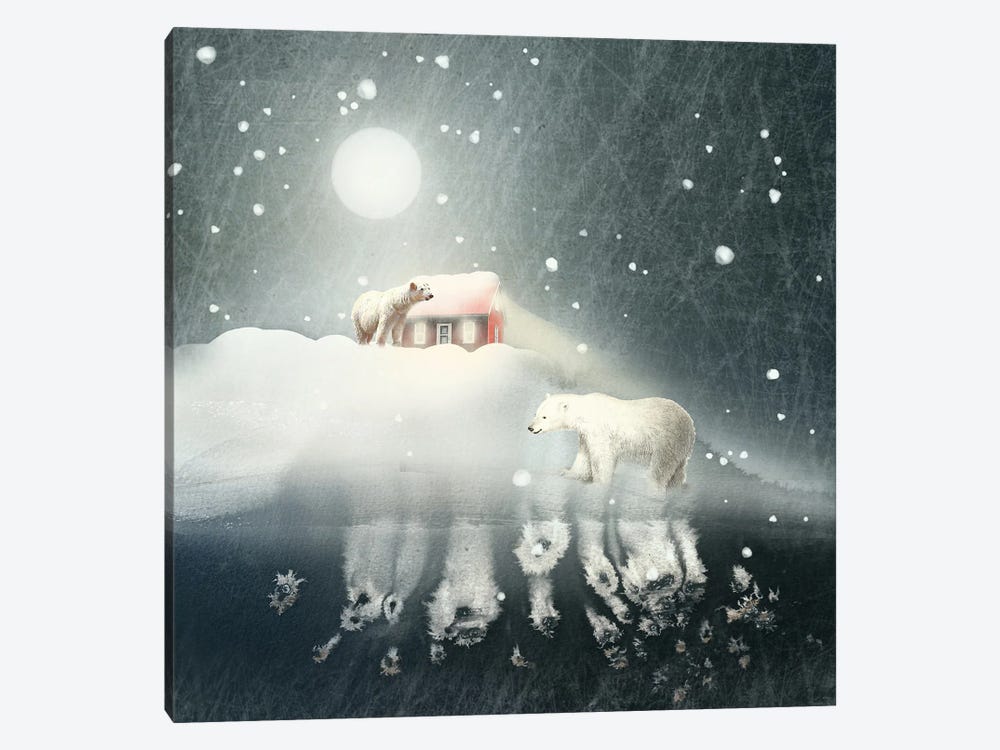Polar Nights by Nika Novich 1-piece Canvas Art Print