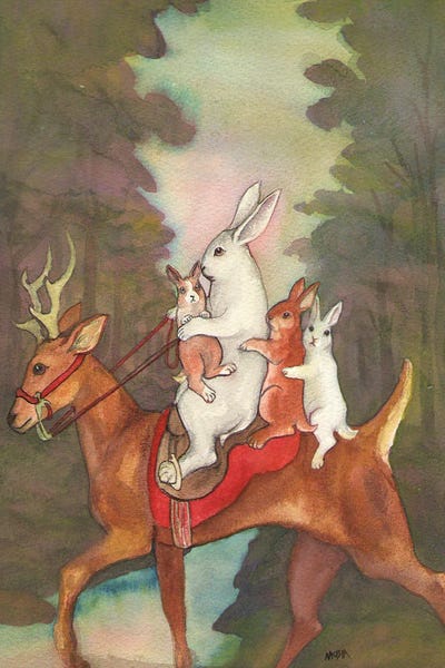 The Ride Home by Nakisha VanderHoeven canvas print