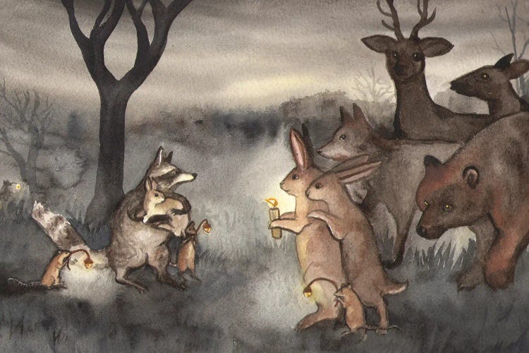The Search Party by Nakisha VanderHoeven wall art