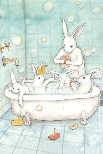Interiors: Bath Time by Nakisha VanderHoeven