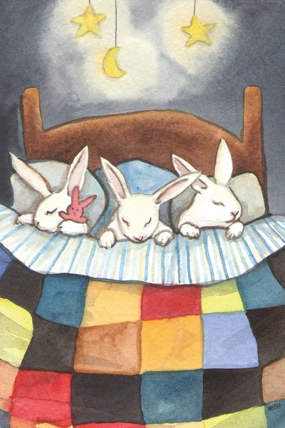 Sleeping & Napping: Triplets Tucked In by Nakisha VanderHoeven