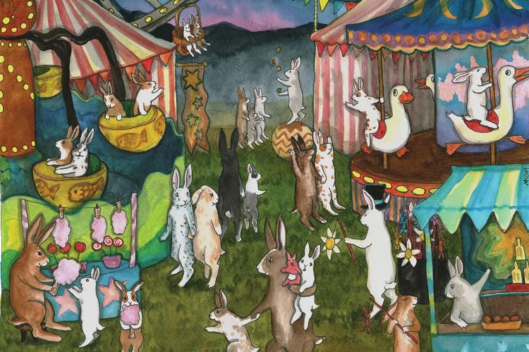 Carnival by Nakisha VanderHoeven wall art