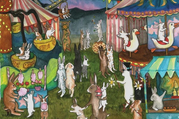 Animal Illustrations: Carnival by Nakisha VanderHoeven