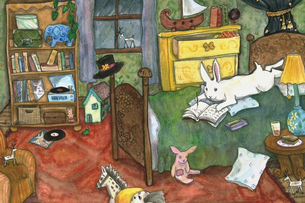 Animal Illustrations: Rainy Day Journal by Nakisha VanderHoeven