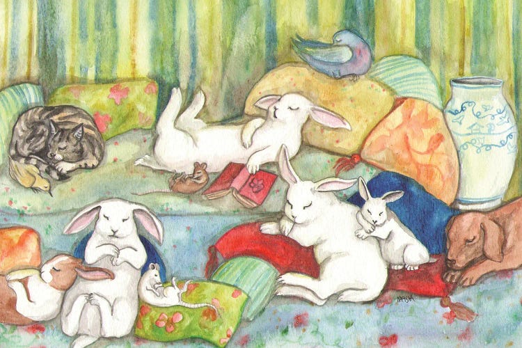 Afternoon Nap by Nakisha VanderHoeven wall art