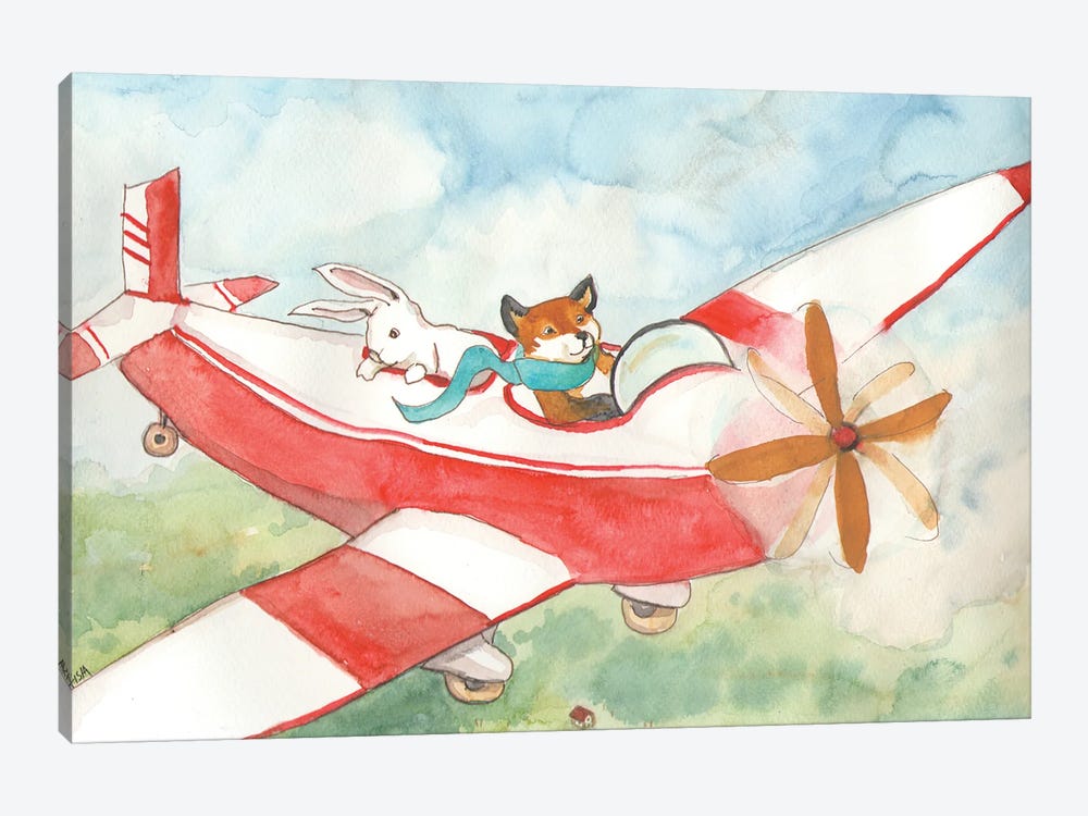 Flying Fox by Nakisha VanderHoeven 1-piece Canvas Print