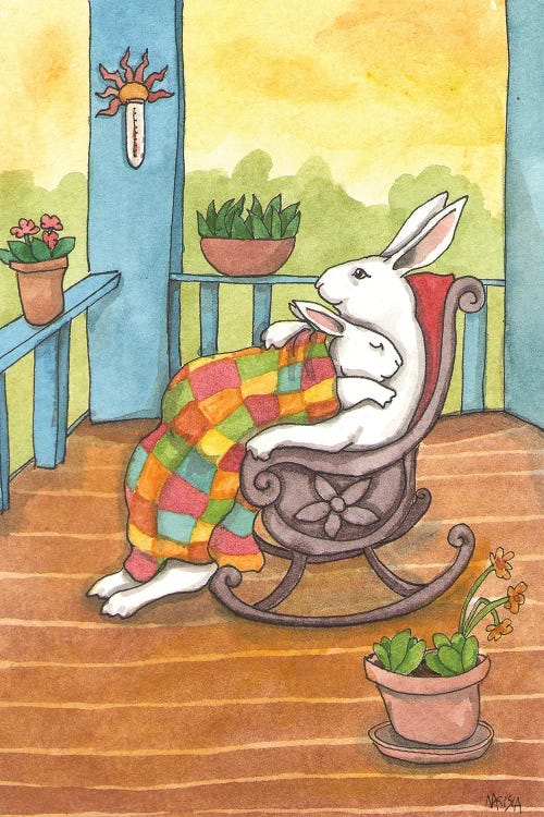 Front Porch by Nakisha VanderHoeven wall art