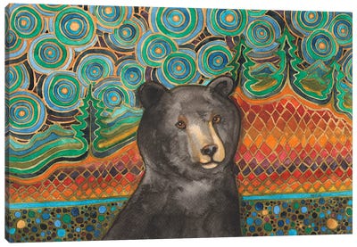 Oh Bear Canvas Art Print - Nakisha VanderHoeven