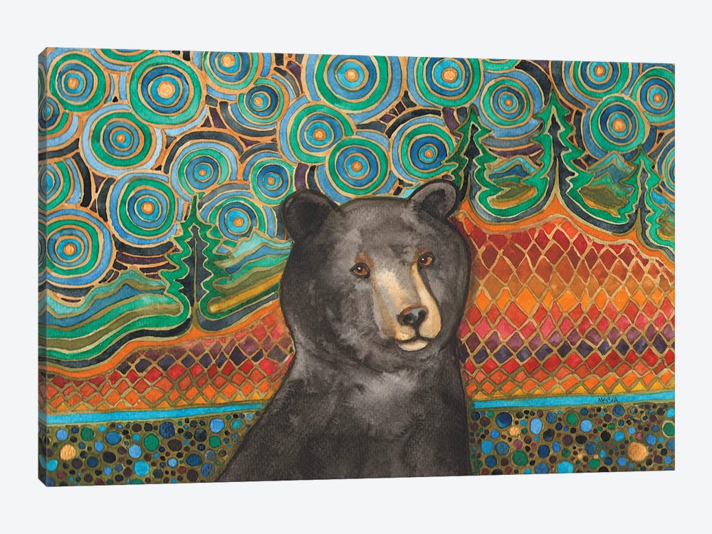 Oh Bear by Nakisha VanderHoeven 1-piece Art Print