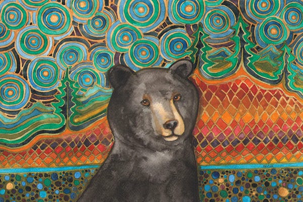 Black Bears: Oh Bear by Nakisha VanderHoeven