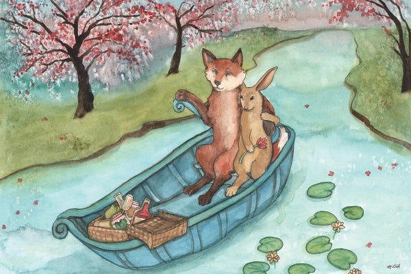 Rowboats: Spring Boat Ride by Nakisha VanderHoeven