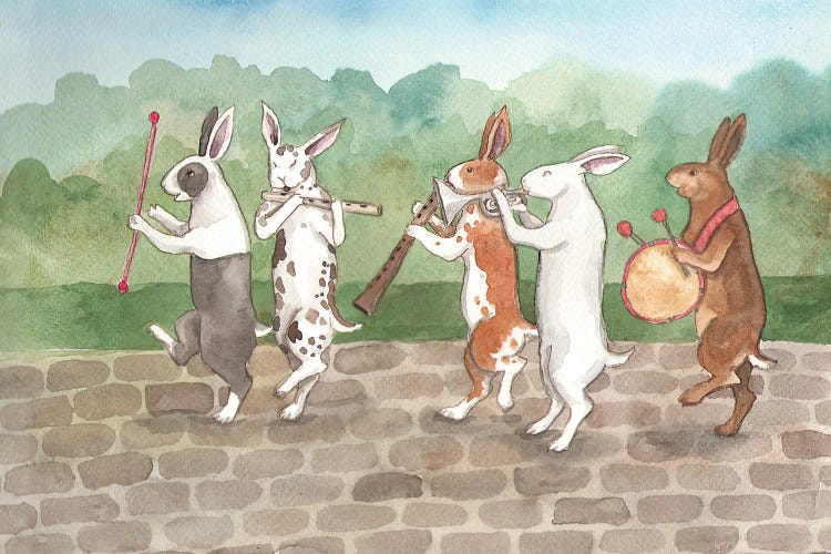 Spring Music by Nakisha VanderHoeven wall art