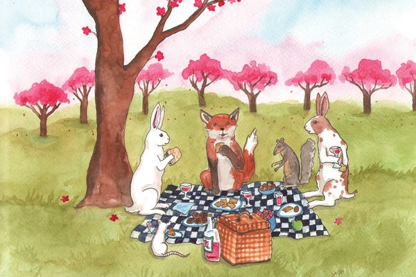 Nakisha VanderHoeven: Spring Picnic by Nakisha VanderHoeven