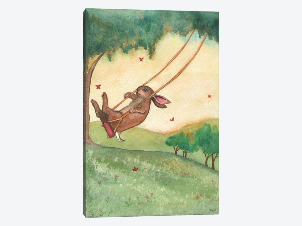 Summer Swing by Nakisha VanderHoeven 1-piece Canvas Art