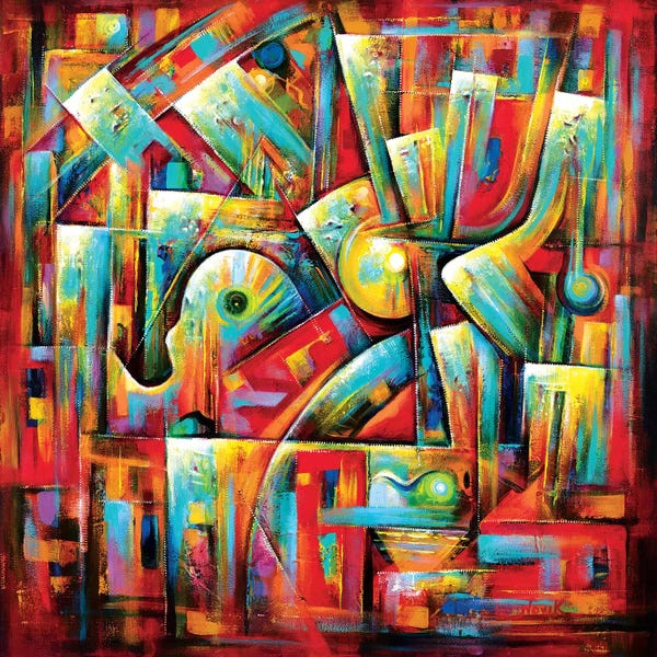 Colorful Abstracts: Music In The City by Novik