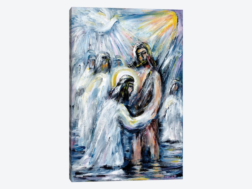 Baptism by Novik 1-piece Canvas Print