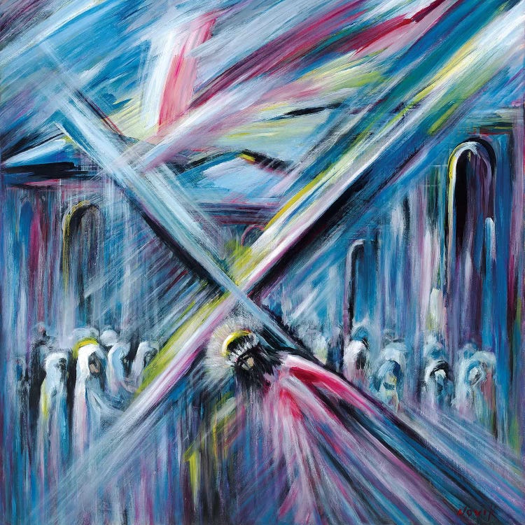 Bearing Cross by Novik wall art