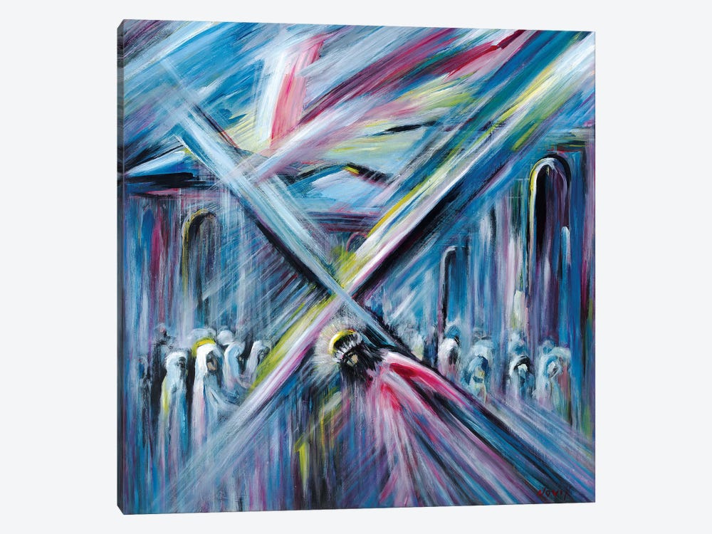 Bearing Cross by Novik 1-piece Canvas Wall Art