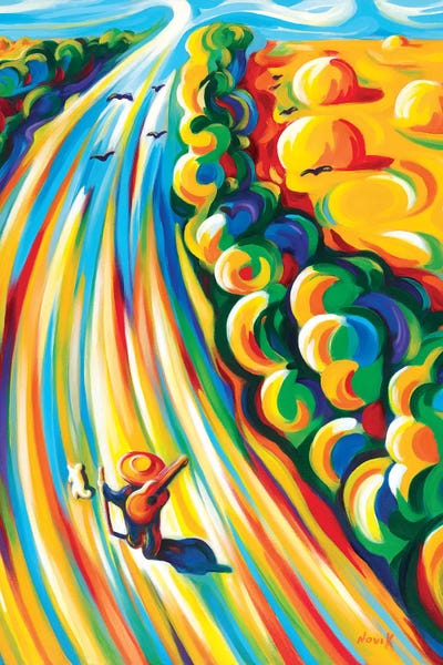 Road To The Sky by Novik canvas print