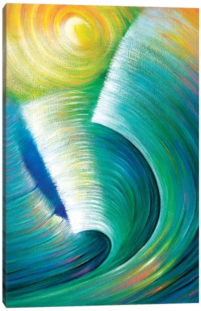 Wave Romance Canvas Art Print - Novik