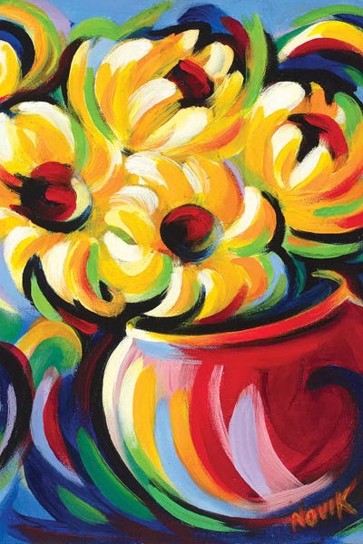 Novik: Yellow In Red by Novik